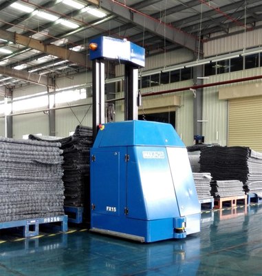 数十台激光AGV领航，井源机电打造轮胎行业智能物流标杆