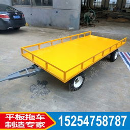 越野运输设备拖车 汽车牵引半挂车的技术参数和配置